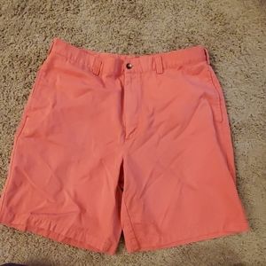 Salmon Geoffrey Beene shorts